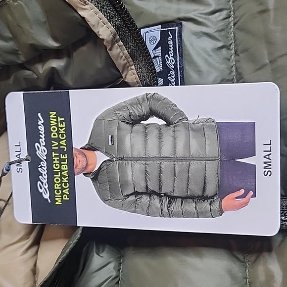 Eddie Bauer Microlight IV Down Packable Jacket - Picture 6 of 8
